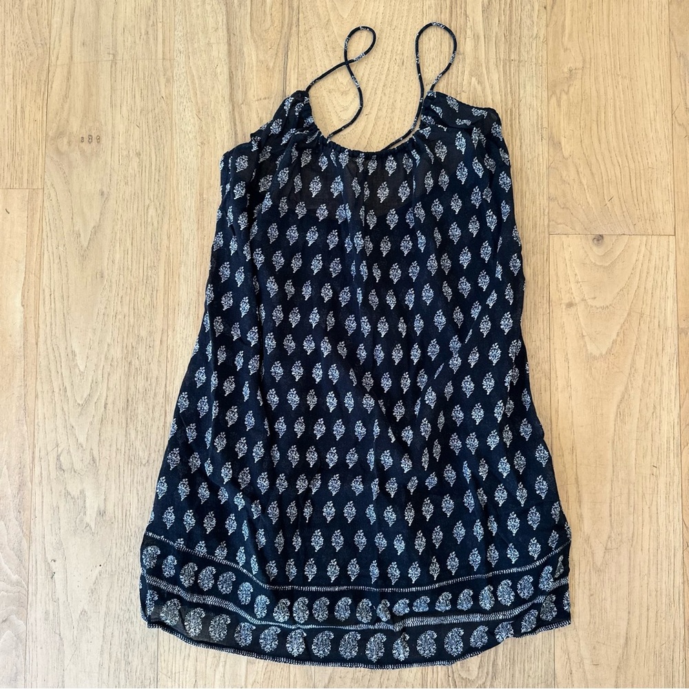 MADEWELL Printed Swim Cover Up Dress